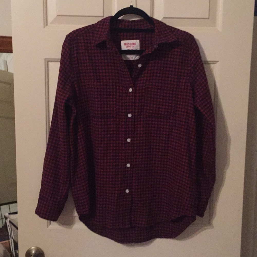 Flannel dress shirt